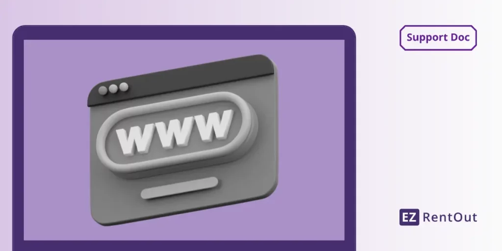 [How-to] Use Company URL with EZRentOut and Webstore