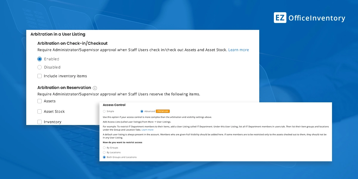Access control banner image