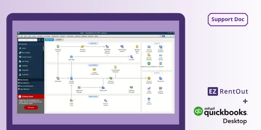 How to Integrate QuickBooks Desktop with EZRentOut