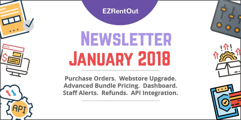 EZRentOut feature release online rental software