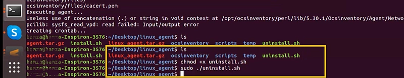 Uninstalling-the-Linux-Agent