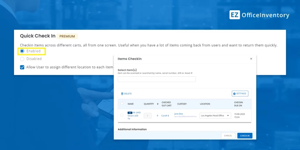 [How-to] Use Quick Check-in with EZO Featured Image