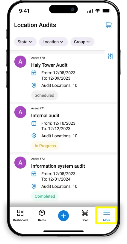 location audits