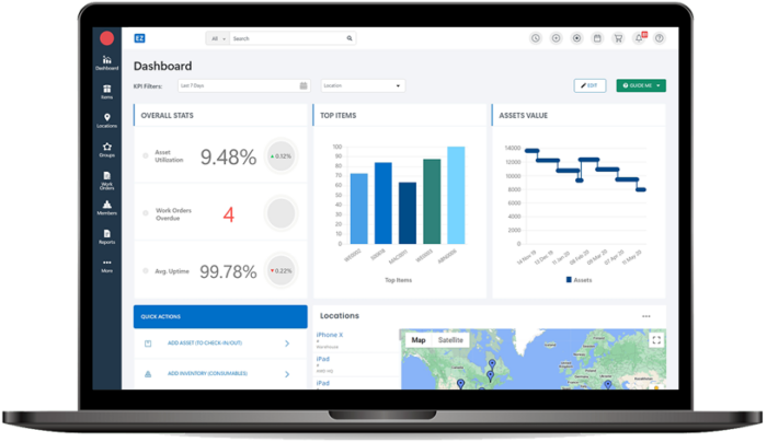 homepage laptop dashboard