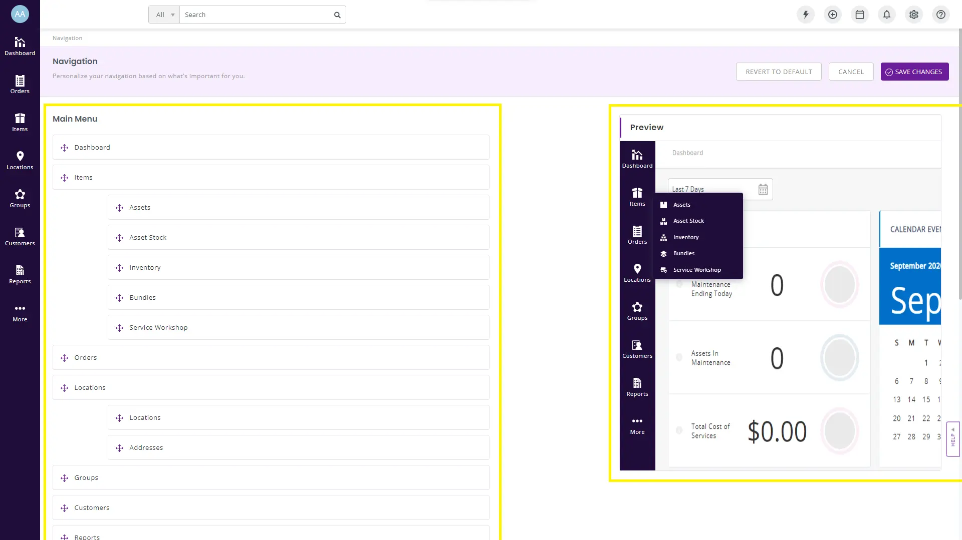 Navigation-details-page