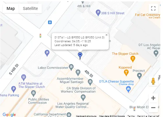 Check asset location on the map1