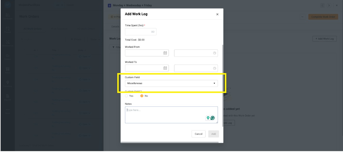 [How-to] Use Custom Fields in EZO CMMS