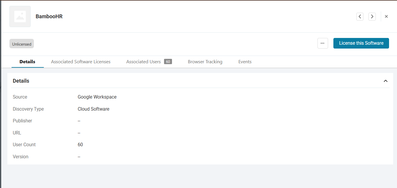 Enable Google Workspace Cloud Software Integration