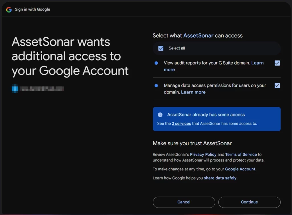 Google Access