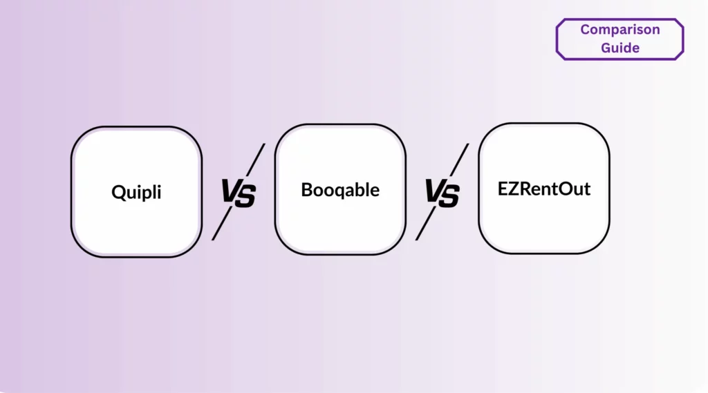 comparison guide quipli ezr and booqable