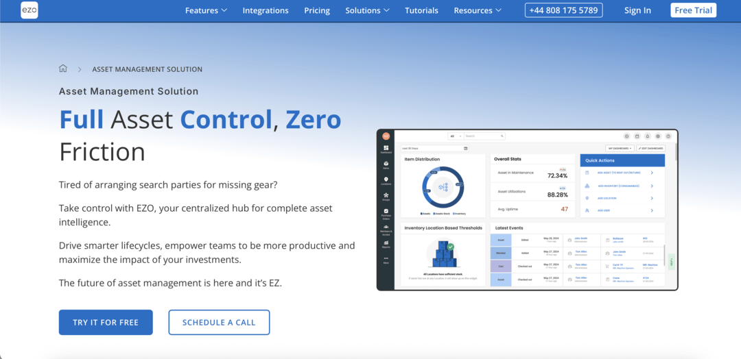 EZO homepage