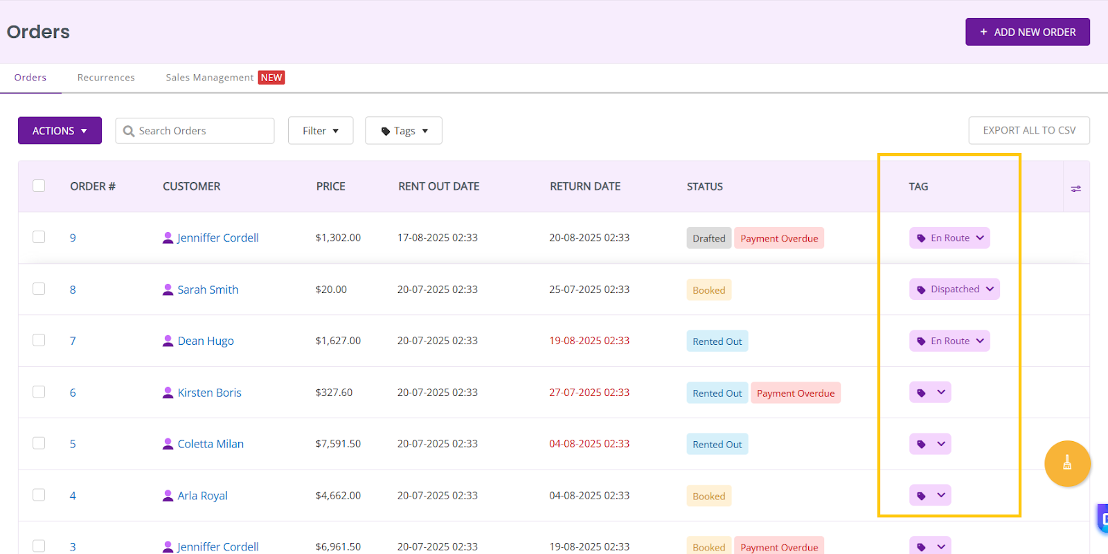 Assign Tags 3