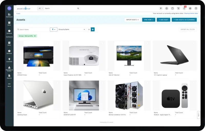 Non Profit IT Asset-Management