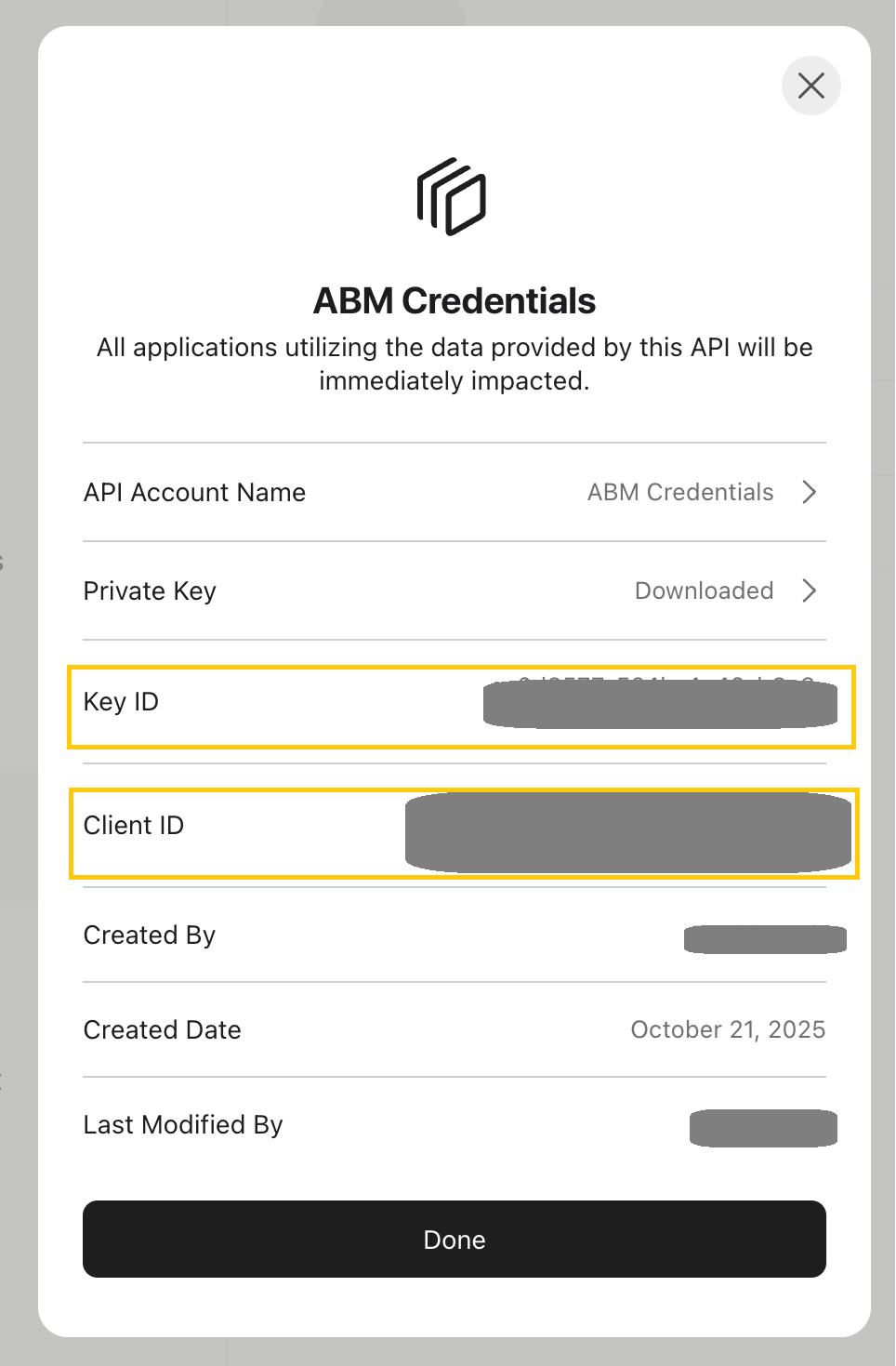 Pre-requisites: Generate Credentials in Apple Business Manager 7