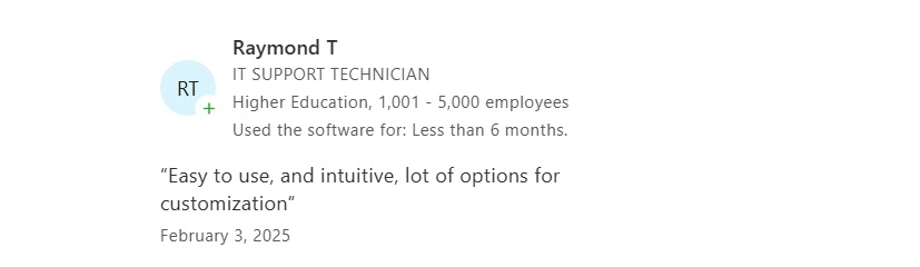 EZO AS Capterra Review