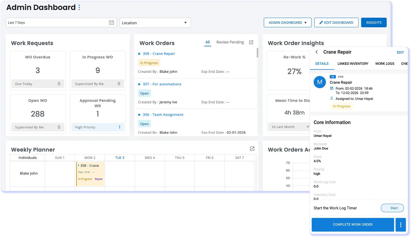 <h3>Proactive Maintenance (CMMS)</h3>