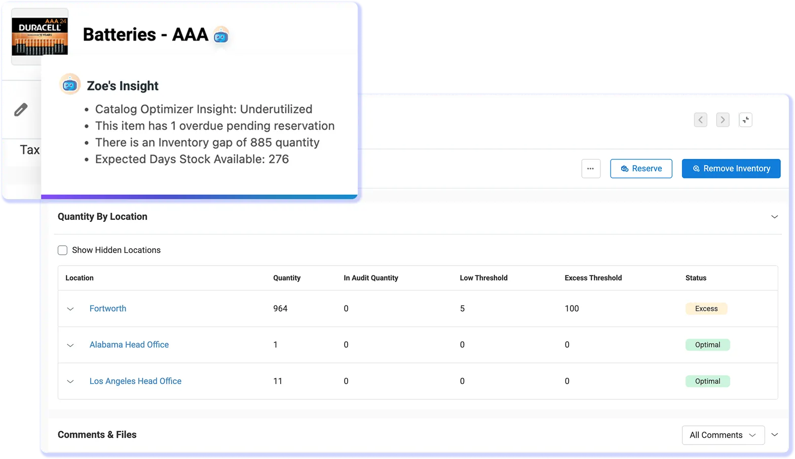 <h3>Unified Stock & Procurement</h3>