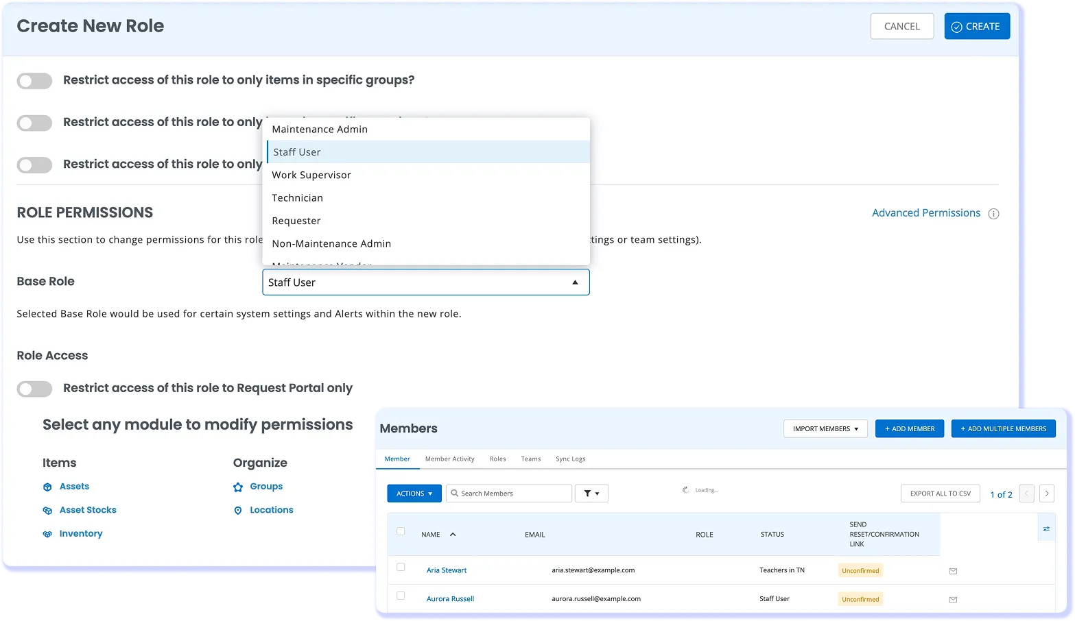 <h3>Secure Access & Permissions</h3>