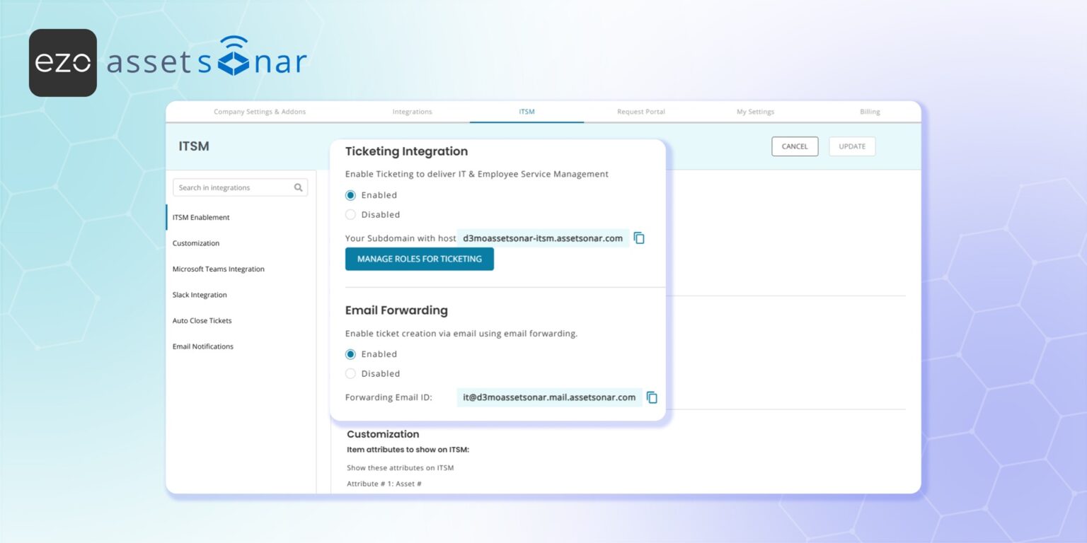 [ITSM How-to] Configuring Global ITSM Settings - EZO.io
