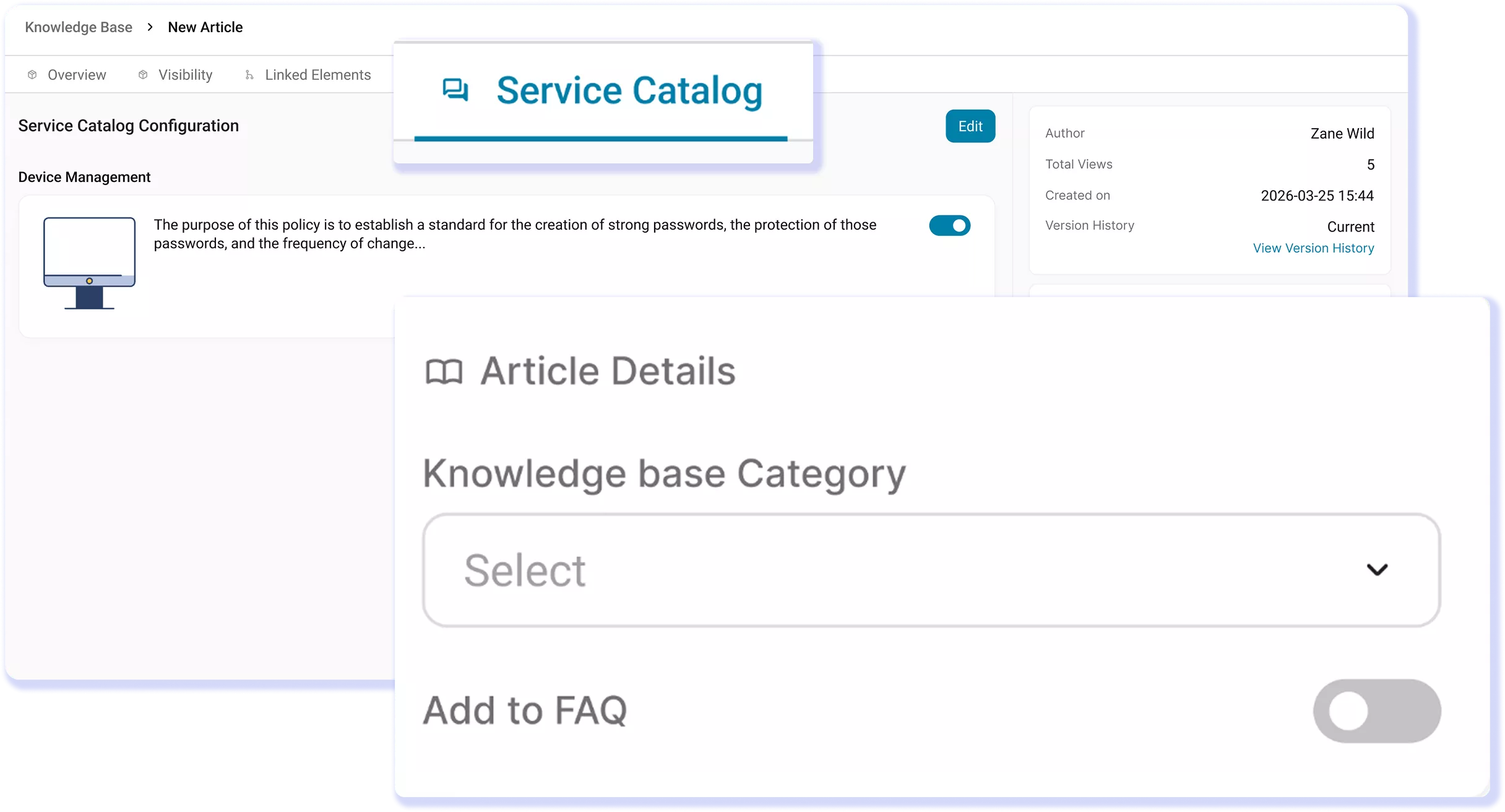 <h3>Holistic KB Search Experience</h3>