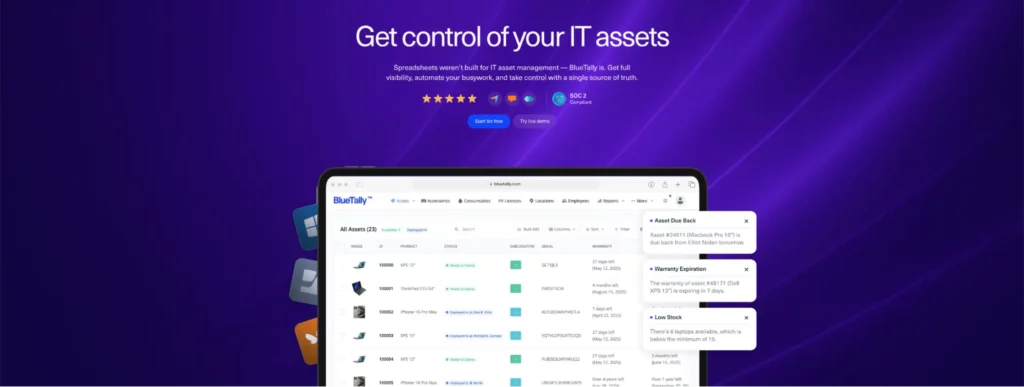 BlueTally UI