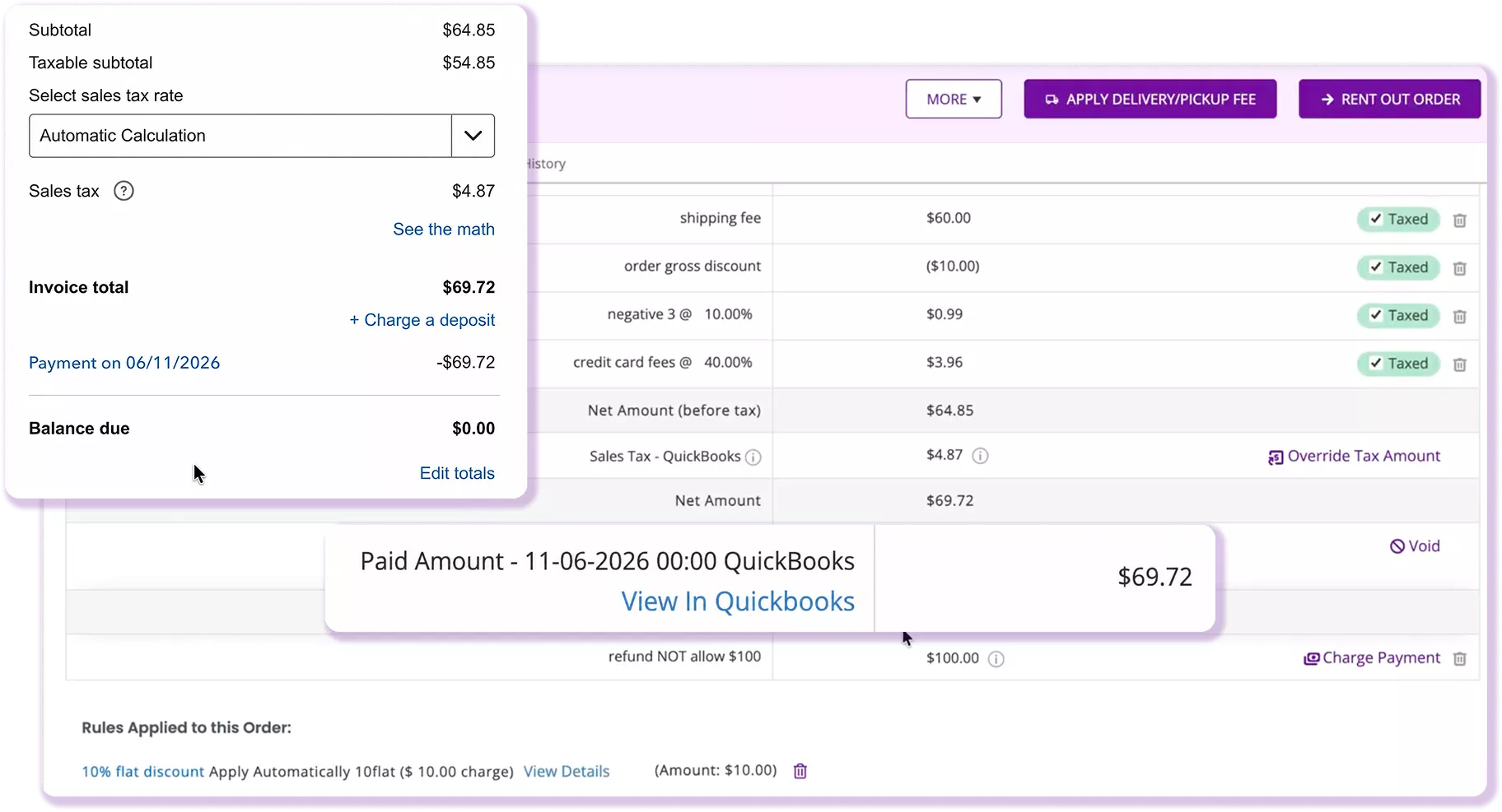 <h3>Payments</h3>