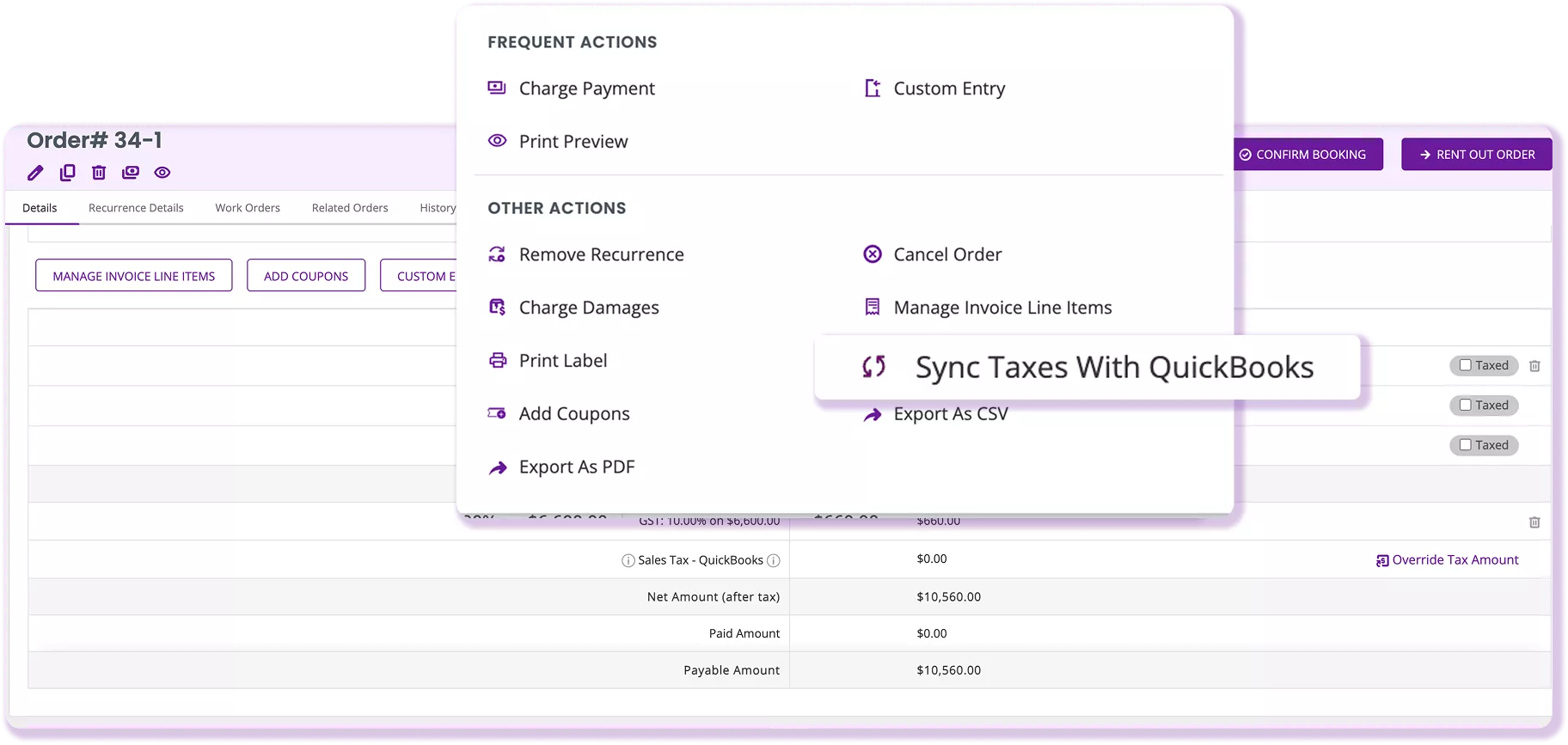 <h3>Taxes</h3>