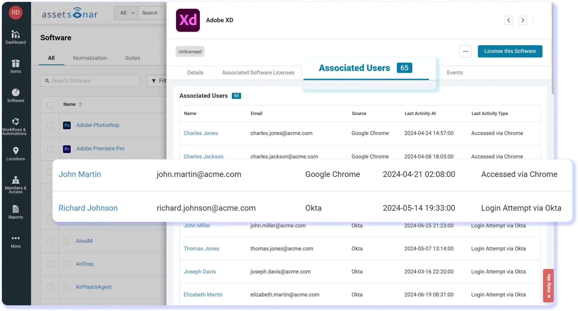 <h3>Software Asset Management</h3>