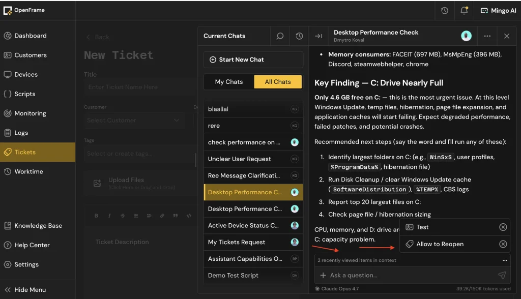 OpenFrame UI