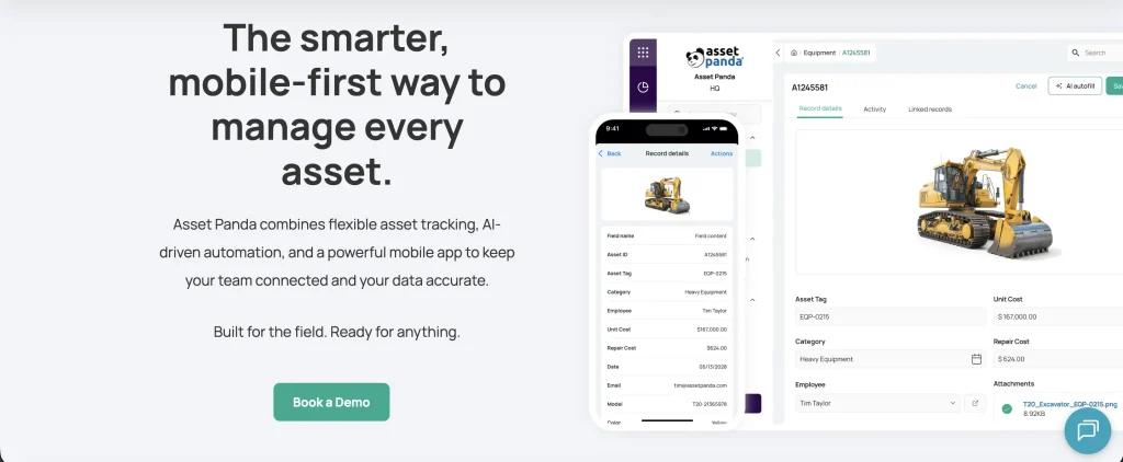 Asset Panda UI