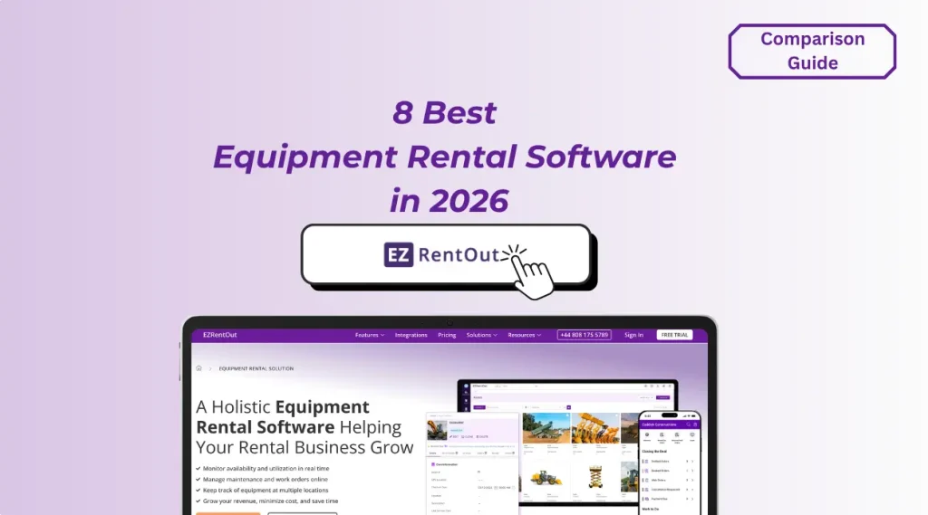 Best Equipment Rental Software 8 Tools Compared for 2026 Featured Image