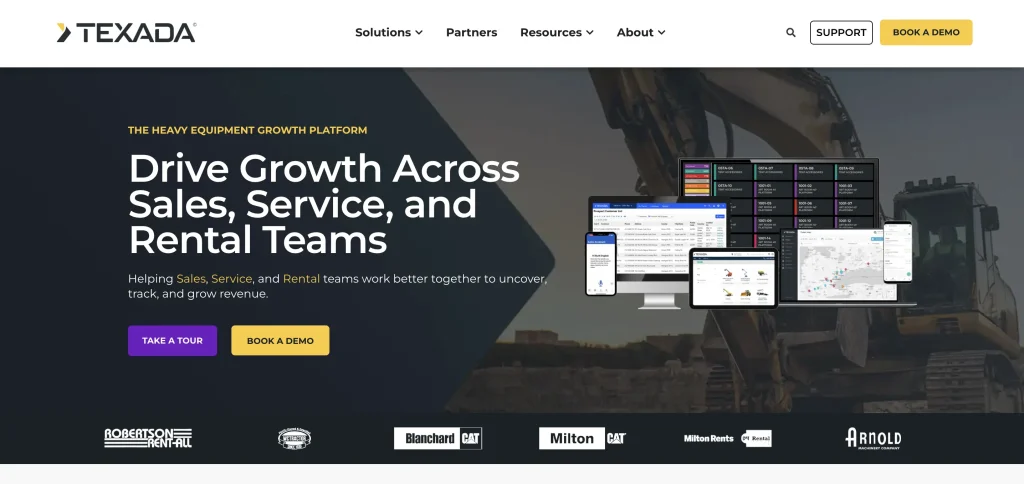 Texada’s homepage.