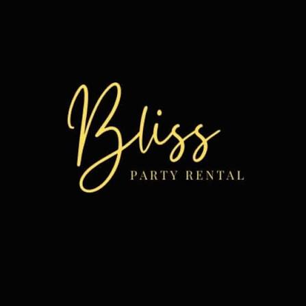 Bliss party rentals logo