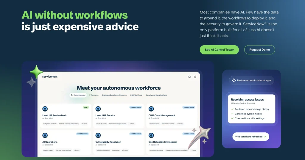 ServiceNow UI